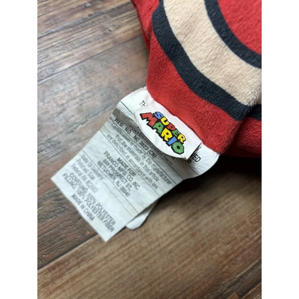 Nintendo Super Mario Nintendo Head Pillow 2023
